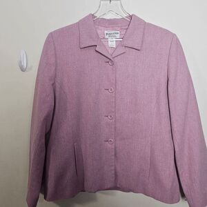 Pendleton Vintage Wool Blazer Women's Pink Size 12